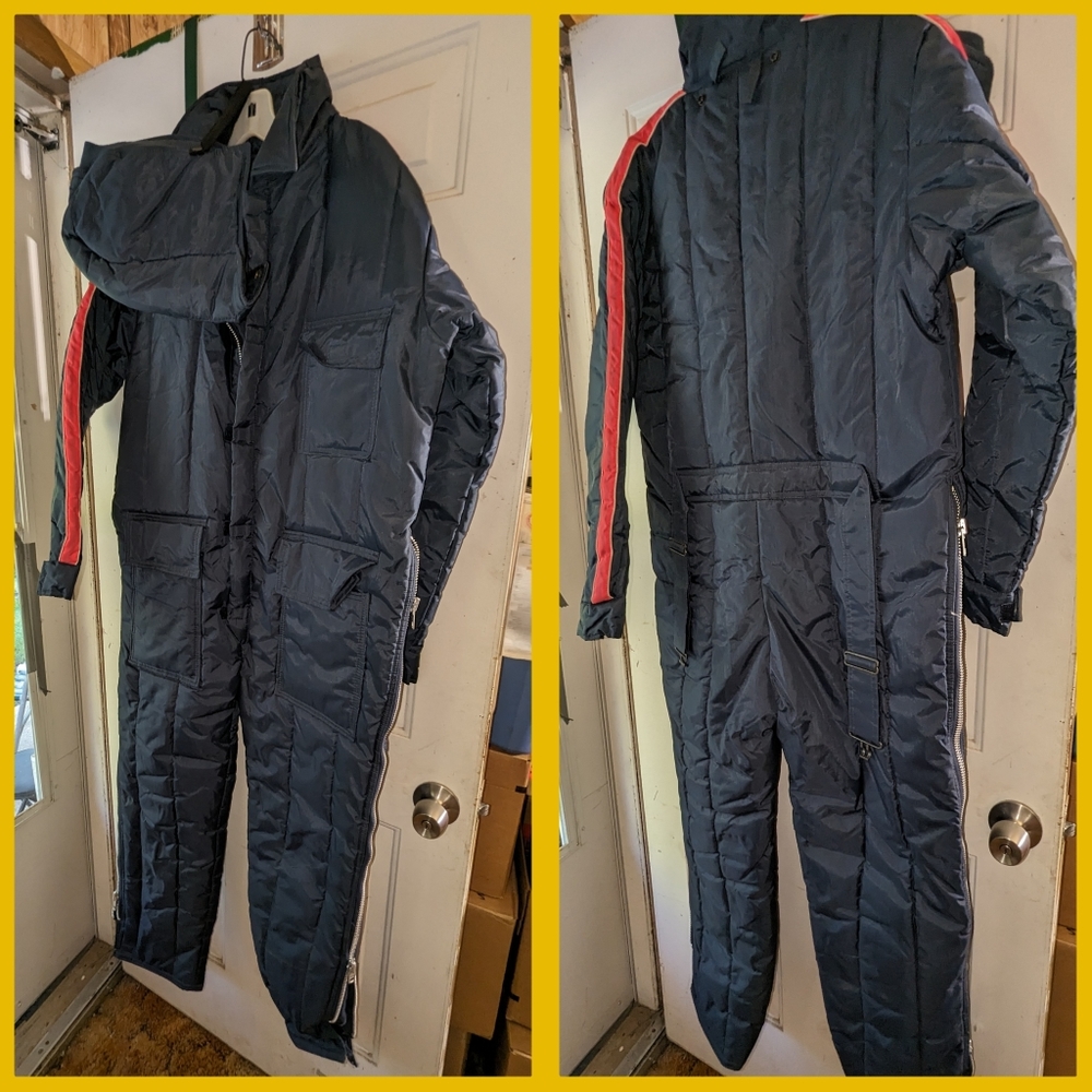 Vintage man's ski suit